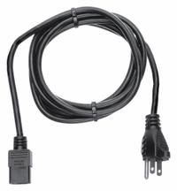 APPROVED VENDOR Power Cord: 10 ft Lg, 3/18, 5-15P Plug, C13 Receptacle, SJT, PVC, 10 A Current (MPN 5XFP2ID). Key specifications — Brand: APPROVED VENDOR; Jacket Material: PVC.