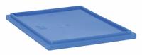 QUANTUM STORAGE SYSTEMS Lid: 23 1/2 in x 19 1/2 in, Blue, FDA Compliant, 8DA67/9DY54, SNT225/SNT230 (MPN LID231BL). Key specifications — Compatible Tote - Grainger Part Number: 9DY54; Compatible Tote - Manufacturer Model Number: SNT225; Brand: QUANTUM STORAGE SYSTEMS; Material: Plastic.
