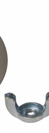 WIEGMANN Hole Plug: Steel, 2 1/2 in Conduit Hole Size, For 2.5 in Hole Dia - Max, Carbon Steel, Gray (MPN WAS250). Key specifications — Color: Gray; Brand: WIEGMANN; Finish: Painted; For Hole Type: Push Buttons; Includes: Quick Wing Nut; Material: Carbon Steel; NEMA Enclosure Rating: 1.