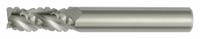 WIDIA HANITA Roughing End Mill: Carbide, TiCN Coated, 3 Flute, 1" Mill Dia, 2-1/4" LOC, 0.04" Chf (MPN TC4A1R25008)