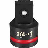 MILWAUKEE IMPACT ADAPTER: 3/4 in Input Drive Size, Black Phosphate, 1 in Output Drive Size, Square (MPN 49-66-6729). Key specifications — attr1204900: Square; attr1204904: Locking Not Included; attr1204910: MILWAUKEE; attr1204913: Black Phosphate.