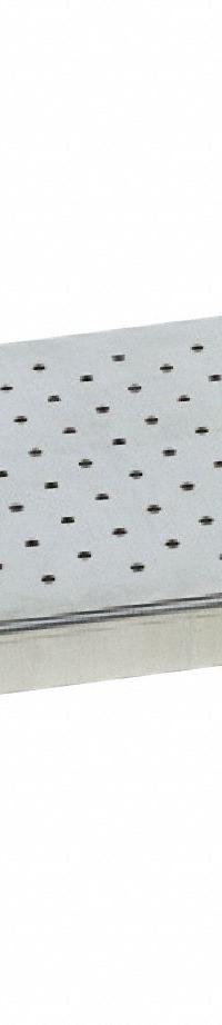 HEIDOLPH Perforated Platform 100: Rotamax 120/Vibramax 100, 8 3/4 ft Overall Lg, 8 3/4 ft Overall Wd (MPN 036303220). Key specifications — Brand: HEIDOLPH; Compatible with Manufacturer Model Number: Vibramax 100; Material: Stainless Steel; Product Type: Perforated Platform.