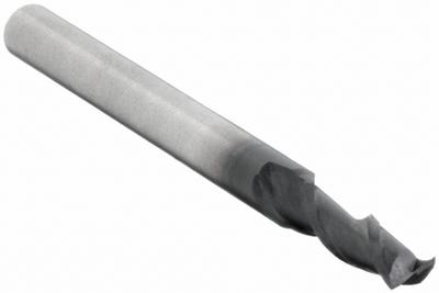 OSG Square End Mill: Carbide, TiAlN Coated, 2 Flute, 5/32" Mill Dia, 9/16" LOC - General Purpose Carbide Square End Mills