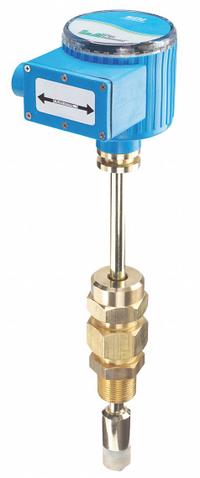 IMPELLER Electronic Flowmeter: Flow Sensor, Water, Paddlewheel, Stainless Steel, 10 in Insertion (MPN 8SDI1D1N00-0200). Key specifications — Brand: IMPELLER; Seal Material: Viton; Unit Of Measure: Gallons; Accuracy: +/-1%; Max. Voltage: 35V DC; Mounting Orientation: Horizontal; Output Type: Standard Frequency Pulse.