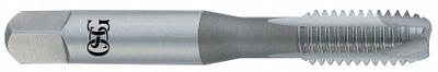 OSG Spiral Flute Tap: 3/8"-16 UNC, H5 / 2B-3B, 3 Flute, Bottoming Chamfer - General Purpose Spiral-Flute Taps