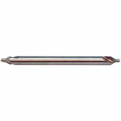 KEO Center Drill: Plain Type, #3, 60°, 3 in Overall Lg, AlTiN Coated Cobalt (MPN 907-000-804). Key specifications — Brand: KEO; End Type: Double End.