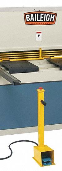 BAILEIGH INDUSTRIAL Machining Shear: Hydraulic, Foot Pedal, 52 in Max. Cut Wd, 0.25 in Capacity (MPN SH-5203-HD). Key specifications — attr67083: BAILEIGH INDUSTRIAL.