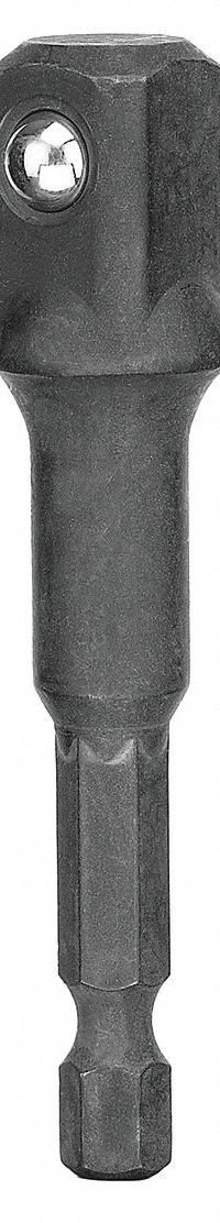 DEWALT Hex Drive Socket Adapter: 1/4 in Input Drive Size, Black Oxide, Square, Male, 25 PK (MPN DW2547IRB). Key specifications — attr1204900: Square; attr1204904: Locking Included; attr1204910: DEWALT; attr1204913: Black Oxide.