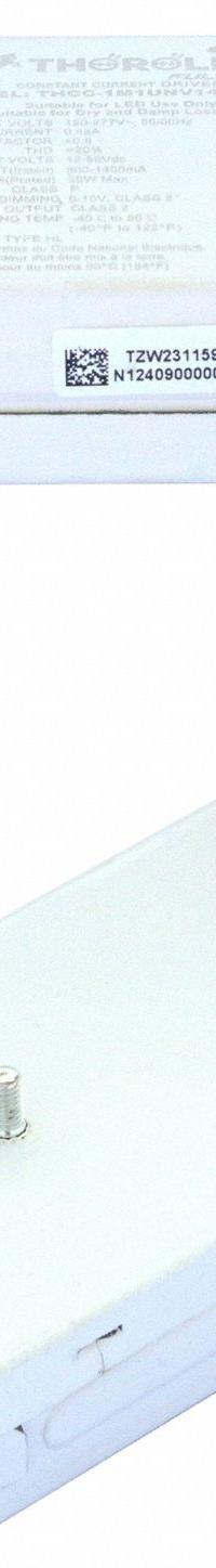 FULHAM PROGRAMMABLE LED DRIVER: Class 2, 30 W Max. Power Output, 120 to 277V AC, 12 to 56V DC, 0-10V (MPN THCC-1M1UNV140P-30BLS). Key specifications — Brand: FULHAM; Output Voltage: 12 to 56V DC; Dimming Method: 0-10V; Output Current: 300 to 1,400 mA.