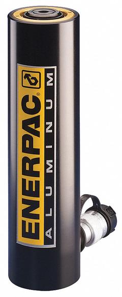 ENERPAC Hydraulic Ram: Single Acting, 20 ton Nominal Capacity, 2 in Nominal Stroke Lg, Aluminum (MPN RAC202). Key specifications — attr98927: ENERPAC.