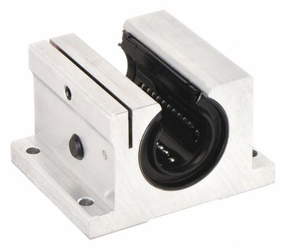 THOMSON Linear Pillow Block Bearing: Self-Aligning, Single, 2 in Inside Dia - Open Pillow Block Linear Ball Bearings