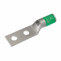Compression Lug: For 1 AWG, Stranded Wire, 1/4 in Stud Size, Std, Copper Barrel (MPN YA1CL2TC14). Key specifications — Inspection Hole: Yes; For Wire Type: Stranded; For Wire Sizes: 1 AWG; Brand: BURNDY; Manufacturer Part Number: YA1CL2TC14.