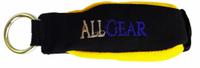 ALL GEAR Throw Bag: 12 oz Wt, Lead/Nylon, Yellow, 1 3/4 in Overall Dia, 4 3/8 in Overall Lg (MPN AGTB12BY). Key specifications — Color: Yellow; Material: Lead; Brand: ALL GEAR.