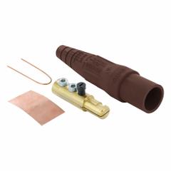 Single Pole Inline: Male, Brown, 600V AC/600V DC, 300 A, Double Set Screw Termination, 16 Series (MPN 16D22-UH). Key specifications — Gender: Male; Series: 16; Brand: LEVITON.