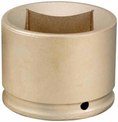 AMPCO Impact Socket: 1/2 in Drive Size, 1 7/16 in Socket Size, 4-Point, Std - 1/2" Drive SAE Non-Sparking Impact Sockets