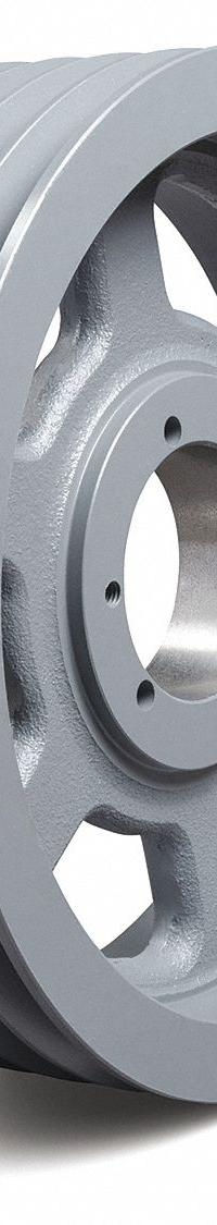 APPROVED VENDOR V-Belt Pulley: B184, 4 Groove, 18.75 in OD, Bushed Bore, SF, Quick Detachable (MPN 1844B). Key specifications — Pulley Industry Number: B184; Pitch Diameter: 18.4 in (5L, B); For Belt Section (broad, with similar types): 4L, A, or AX.