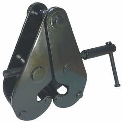DAYTON Beam Lifting Clamp: Beam Flange Clamp, Steel, 10 1/4 in Max Jaw Opening, 3 in Overall Dp, Top (MPN 3KR12). Key specifications — Material: Steel; Beam Mount Location: Top; Brand: DAYTON.