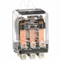 SCHNEIDER Enclosed Power Relay: Surface (Side Flange) Mounted, 20 A Current Rating, 240V AC, 3PDT (MPN 389FXCXC1-240A). Key specifications — Brand: SCHNEIDER; Base Type: Octal; Electrical Connection: Quick-Connect; Manufacturer Part Number: 389FXCXC1-240A; Operating Current: 15 A at 250V AC (Resistive Load); Series: 389F Power Series.