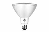 GE LAMPS Compact LED Bulb: LED, PAR38, Medium Screw (E26), 12 W Watt, 3000K, 1,300 lm Light Output (MPN LED12DPAR38ROW930/40). Key specifications — Color Temperature: 3000K; Shatter-Resistant: No; Brand: GE LAMPS; Voltage: 120V AC; Bulb Shape: PAR38.