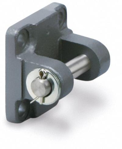 SPEEDAIRE Double Rear Clevis: Clevis, Fits 80 mm Bore Dia, 95 mm Overall Lg, Steel - Clevis Mounting Hardware