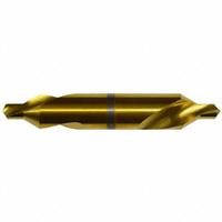KEO Center Drill: Plain Type, #6, 60°, 3 in Overall Lg, LH, TiN Coated High Speed Steel (MPN 906-000-890). Key specifications — Brand: KEO; End Type: Double End.