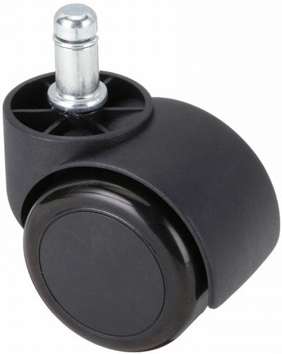 BEVCO Stem Caster Kit: No Brake, 2 in Wheel Dia., 1 3/4 in Wheel Wd, 2 in Mounting Ht - Friction-Ring Stem Caster Kits for Furniture & Office Equipment