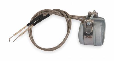 TEMPCO Band Heater: 240V, 1 1/2 in Inside Dia., 1 in Wd, 150 W Watts, 0.63 A Amps - Band Heaters for Round Equipment