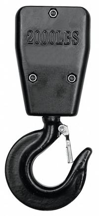 DAYTON Bottom Hook Assembly: Electric Chain Hoists, 2,000 lb Compatible Load Capacity, 2KEL6. Key specifications — Compatible Hoist Type: Electric Chain Hoists; Product Type: Bottom Hook Assembly; Manufacturer Part Number: 2KEL6; Included Components: Latch.