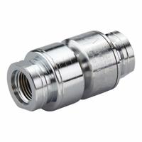 WATTS Backflow Preventer: LFN9, 1/2 in Pipe Size, FNPT x FNPT, 7 gpm Flow Rate, 2.38 in Overall Lg (MPN 1/2 LFN9-C). Key specifications — Brand: WATTS; Connection Type: FNPT x FNPT.