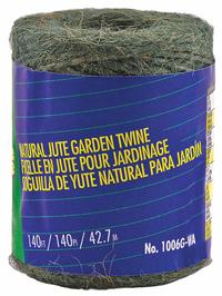 APPROVED VENDOR Twine: Twisted, 5 lb Working Load Limit, Spool, 1/16 in Dia, 140 ft Overall Lg, Jute (MPN 1006G-WA). Key specifications — attr987601: APPROVED VENDOR.