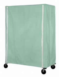 EAGLE GROUP Utility Cart Cover: Green, Nylon, Zipper, 36 in Wd, 86 in Ht, 24 in Dp (MPN CZC-86-2436-LG). Key specifications — For Use With: Any Standard Eagle Cart; Brand: EAGLE GROUP.