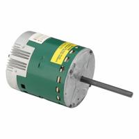 GENTEQ Direct Drive Blower Motor: Evergreen® IM, 48 Frame Size, Belly Band, ECM, Open Air Over (MPN 6005). Key specifications — Brand: GENTEQ; Manufacturer Part Number: 6005; ECM Motor Type: Constant Torque; Features: Dual Voltage by Plug Selection; For Motor Replacement: PSC Indoor Blower Motor; Frame Size: 48; Full Load Amps @ 60 Hz: 6.7/4.0 A; Includes: Adapters.