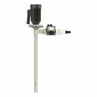 STANDARD PUMP Electric Drum Pump: 1 hp HP, 110 to 120 V AC, 27 gpm, 300 cps Max. Viscosity, PVDF (MPN BCENCPVDF60). Key specifications — Brand: STANDARD PUMP; Suction Tube Material: PVDF.