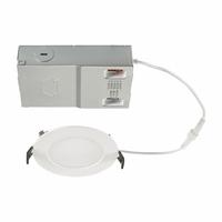 KEYSTONE TECHNOLOGIES LED Light Fixture: 4 in Dia, 800 lm, 2700K/3000K/3500K/4000K/5000K, 10.5 W (MPN KT-WDLED10.5PS-4A-9CSF-VDIM). Key specifications — Trim Color: Available Separately; Dimmable: Yes; Color Temperature: 5000K; Brand: KEYSTONE TECHNOLOGIES; Voltage: 120 to 277V AC.