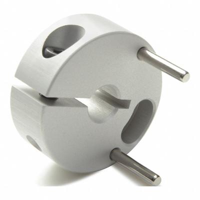 RULAND MANUFACTURING Controlflex Coupling Hub: 1° Angular Misalignment, 0.3 mm Axial Motion - Double Insert Hubs for Round Shafts