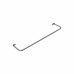 PANDUIT Strain Relief Bar: 5 in Overall Dp, 19 3/4 in Overall Wd, 4 1/2 in Overall Ht, Black, Steel (MPN SRB19D5BL). Key specifications — Color: Black; Includes: (4) #12-24 Screw Kit; Brand: PANDUIT; Material: Steel; Product Type: Strain Relief Bar.