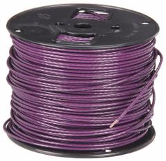 SOUTHWIRE Hookup Wire: 16 AWG Conductor Size, Purple, 500 ft Overall Lg, 600 V Volt (MPN 411020513). Key specifications — Brand: SOUTHWIRE; Product Type: Machine Tool Wire; Standards: UL 1015; Manufacturer Part Number: 411020513.