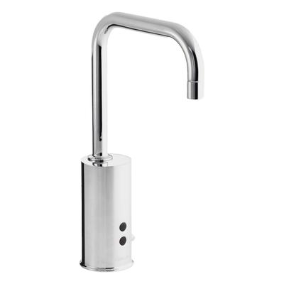 KOHLER Bathroom Sensor Faucet: Insight, Brass, Chrome Finish, Single-Post, Battery - Single-Post Sensor Bathroom Faucets