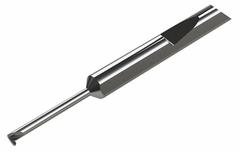 MICRO 100 Grooving Tool: 0.1875 in Shank Dia., Right Hand, 1.500 in Overall Lg (MPN QMFR-030-500-080)