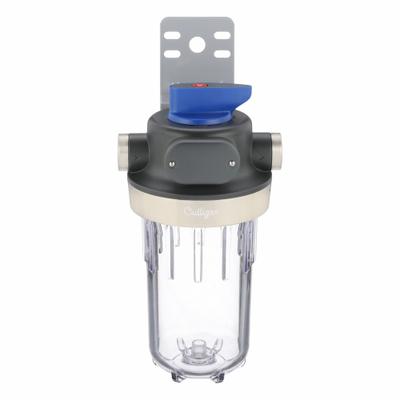 CULLIGAN Water Filter Housing: 1 in, NPT, 15 5/8 in Overall Ht, 8 3/8 in Overall Dia - Culligan Water Filter Cartridge Housings