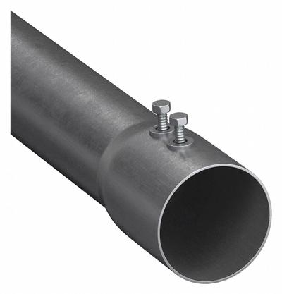 EMT Conduit & Coupling, One-Piece: Steel, 2 in Trade Size - One-Piece EMT Conduit & Coupling