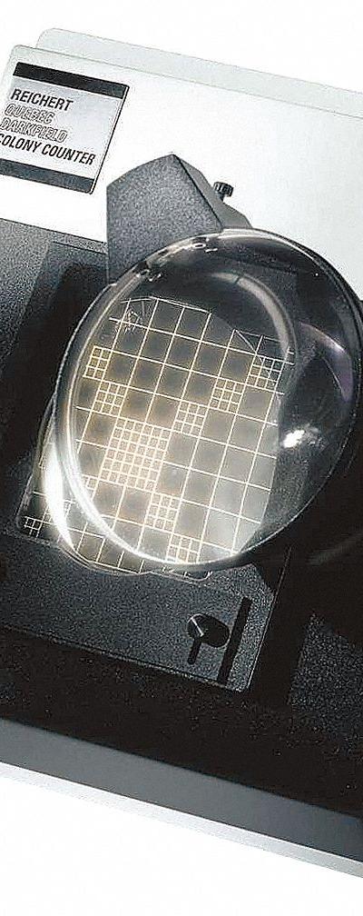 REICHERT Colony Counter: Manual with Digital Display - Darkfield Colony Counters