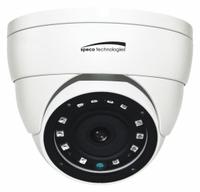 SPECO TECHNOLOGIES Camera: 3.6 mm to 3.6 mm, Fixed – VLDT4W, Fixed Digital Video Cameras, 69°to 69°. Key specifications — Pixels: 1920 x 1080; Resolution: 2MP; Body Color: White; Camera Design: Dome; Brand: SPECO TECHNOLOGIES; Indoor/Outdoor Usage: Outdoor; Output Type - New: TVI.