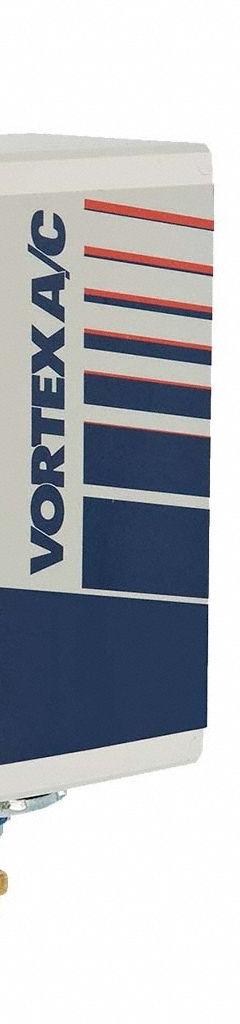 VORTEC Enclosure Cooler: 2,500 BtuH, Indoor Dust-Tight, Cooling Only, 12, Roof Mount/Wall Mount (MPN 7635). Key specifications — Brand: VORTEC; Mounting Type: Wall Mount; Operation Mode: Cooling Only.