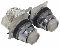SCHNEIDER Flush Push Button Operator: Non-Illuminated, Flush Profile, Metallic, 30 mm, SPDT (MPN 9001KR11UH1). Key specifications — Brand: SCHNEIDER; Action: Momentary/Momentary; Series: 9001K; Push Button Material Type: Metallic.