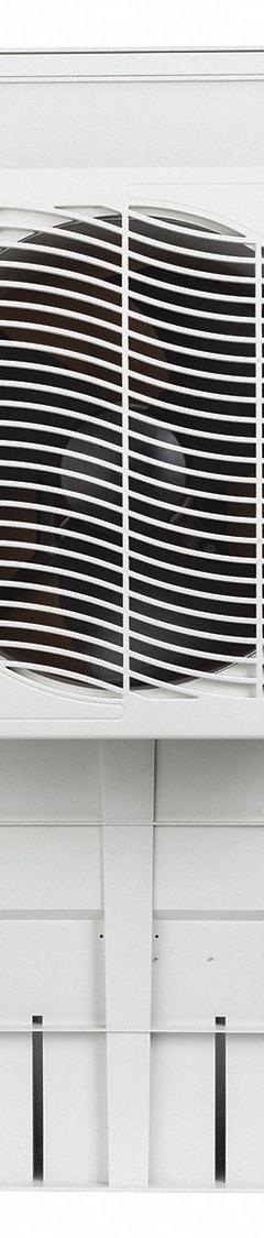 MASTERCOOL Window Evaporative Cooler: 1,600 sq ft, 2 gal Water Capacity, 5-15P, 1/3 hp HP (MPN MCP44). Key specifications — Number of Speeds: 2; Brand: MASTERCOOL.