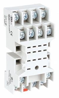 SCHNEIDER Relay Socket: 10 A Rating, DIN-Rail Socket Mounting, 14 Pins, G Socket, Std, Finger Safe (MPN 70-461-1). Key specifications — Brand: SCHNEIDER.