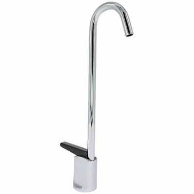 ELKAY COMMERICAL Spout: Single-Post, Stainless Steel, Chrome, Deck, Stainless Steel, Gooseneck - Glass Fillers