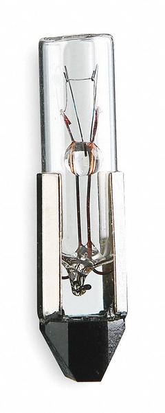 APPROVED VENDOR Incandescent Bulb: Incandescent, Telephone Slide No. 5, T2, 12PSB, 12V AC, White (MPN 12PSB-10PK). Key specifications — Bulb Shape: T2; Brand: APPROVED VENDOR; Trade Number: 12PSB; Voltage: 12V AC; Light Color: White.