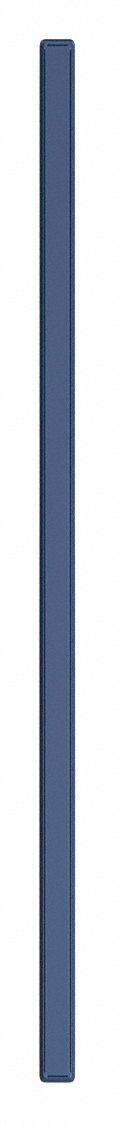 ASI GLOBAL Partition Column: Steel, Smooth Semi Gloss, Royal Blue, 82 in Ht, 3 in Wd, 1 1/4 in Thick (MPN 40-91370303-35). Key specifications — Inner Core Type: Honeycomb; Brand: ASI GLOBAL PARTITIONS; Color: Royal Blue; Finish/Texture: Smooth Semi Gloss.